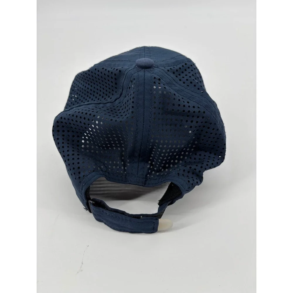 New Era 9TWENTY New York Yankees Youth Hat Navy Blue Mesh Back Adjustable Cap